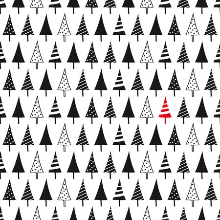 Seamless christmas patternのイラスト素材