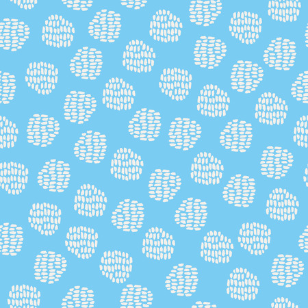 seamless hand drawn patternのイラスト素材