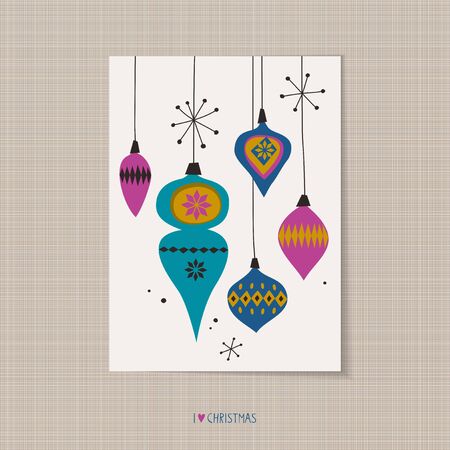 christmas cardのイラスト素材