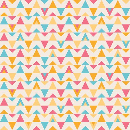 seamless geometric pattern with trianglesのイラスト素材