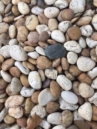 Pebble stones texture backgroundの素材