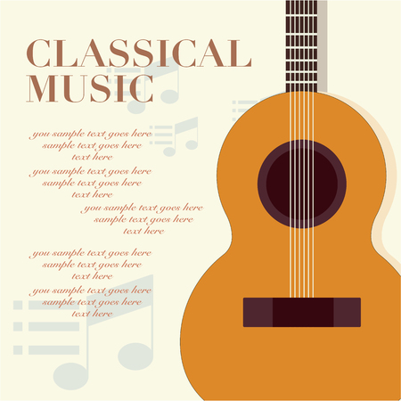Music classical theme setのイラスト素材