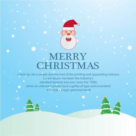 Christmas vector compositions theme set illustrateのイラスト素材