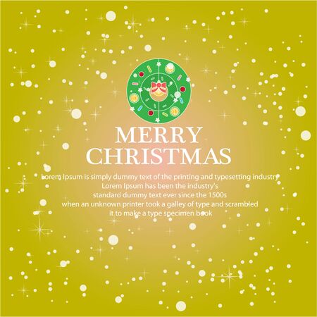 Illustrate vector christmas for greeting theme set backgroundのイラスト素材