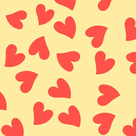 Red Heart Y2K Indie Patternの写真素材