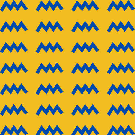 Retro Pop Art Y2K Zig Zag Patternの写真素材