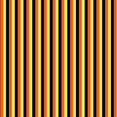 Retro Black Yellow Red Vertical Stripe Patternの写真素材