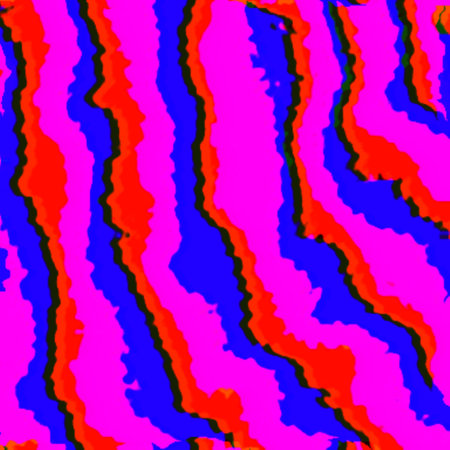 Neon Bold Retro Swirl Groovy Y2K Pattern
