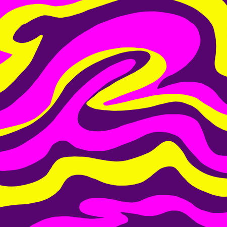 Abstract wavy background. Vector illustration. Can be used for wallpaper, pattern fills, web page background,surface textures. Liquid Swirl Flow Groovy Stripe Y2K Patternの写真素材