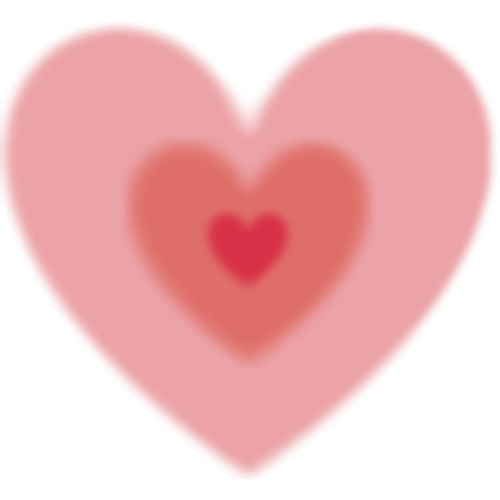 valentine's day background with two hearts on a white background. retro valentine's day textured grainy gradient pink redの写真素材