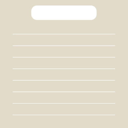 Blank paper sheet with copy space for text. Vector illustration. To Do List Organizer design Lined templateの写真素材