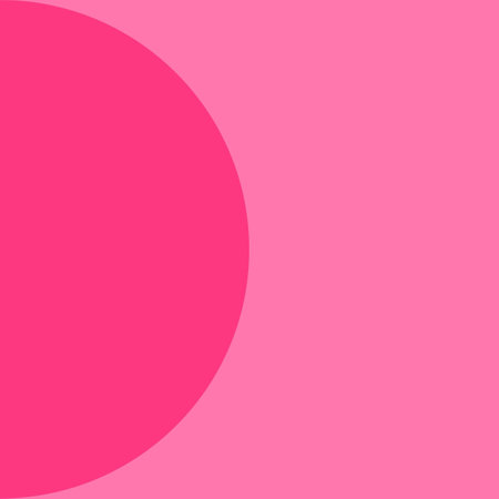 Abstract pink background. Vector illustration. Can be used for wallpaper, web page background, web banners. Pink Half Circle Half Moon Mid Century Modernの写真素材