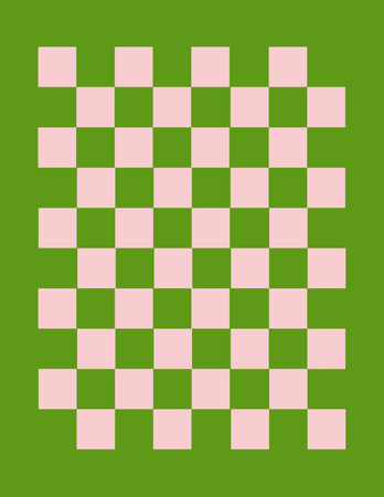 Checkered background. Checkered pattern. Vector illustration. green pink checkerboard plaid patternの写真素材
