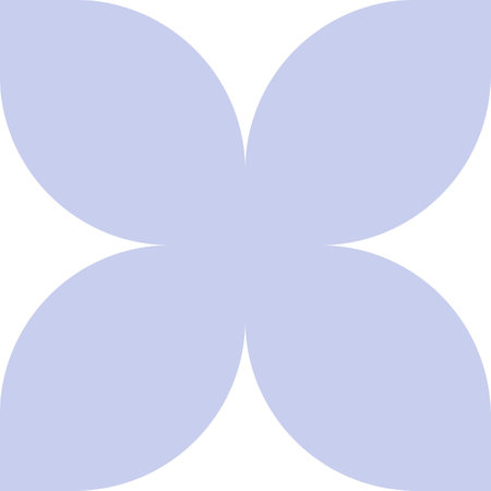 Seamless floral pattern. Vector illustration. Blue and white colors. Mid Century Modern Pastel Purple Flower Petalの写真素材