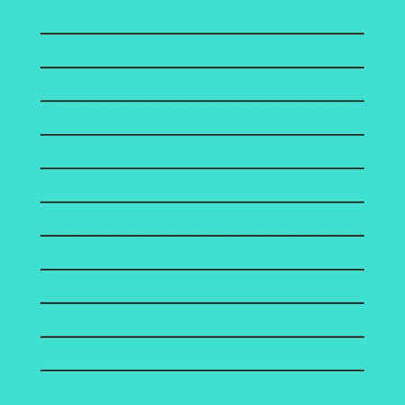 Seamless vector pattern. Black lines on a green background. Turquoise To Do List Organizer design Lined templateの写真素材
