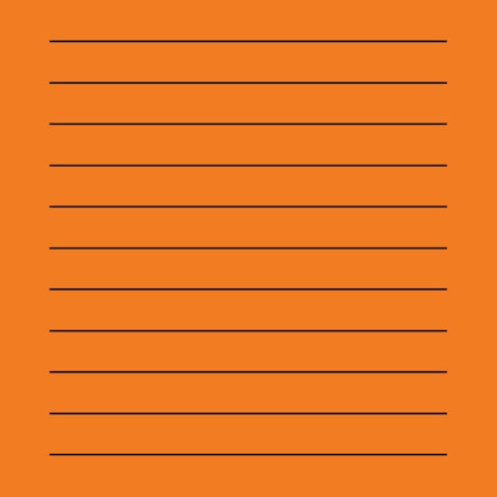 Notebook paper with lines. Vector illustration. Black and white. Lined templateの写真素材