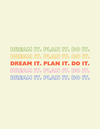 Vector typography. Inspirational quote. Motivational background.の写真素材