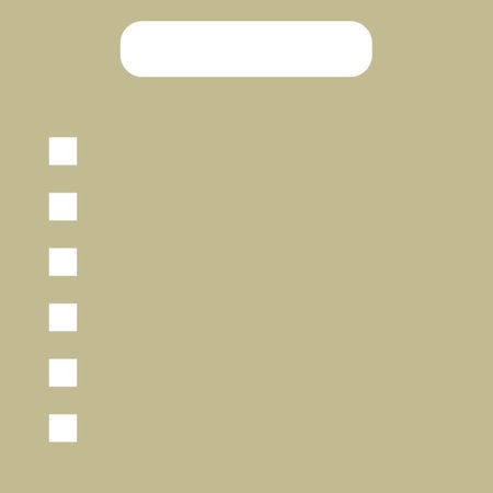 Vector illustration of a white rectangle on a green background. Flat design. Beige To Do List Organizer design templateの写真素材