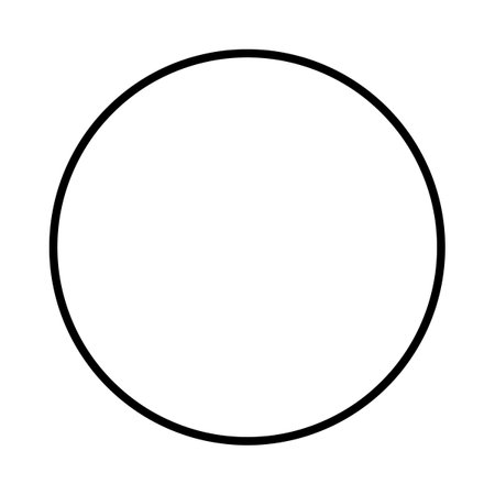 Circular, circle, ellipse shape element. Circular, concentric segmented circle shapeの写真素材