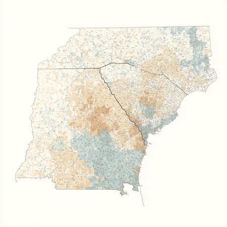 vintage map of tennessee america usaの素材