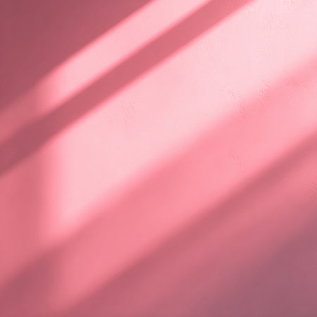 abstract light and shadow on a pink wall in the sunlight background. pink abstract backgroundの素材