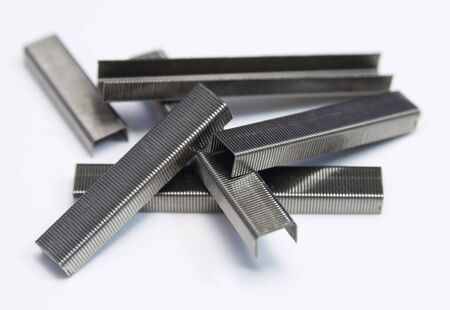 staples on white background