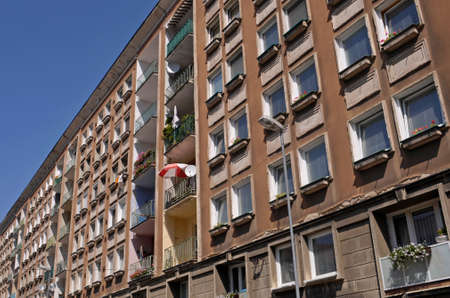 apartment houses in Bratislava, Slovakiaのeditorial素材