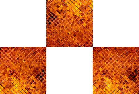 grunge golden mosaic, gold background.