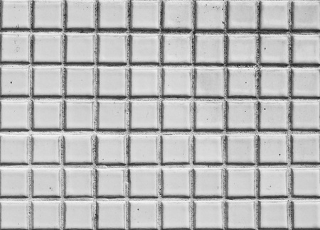Seamless white square tiles texture 