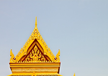 Traditional Thai style architecture 