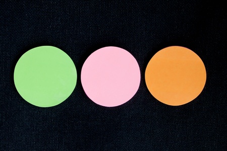 Set colorful paper notesの写真素材