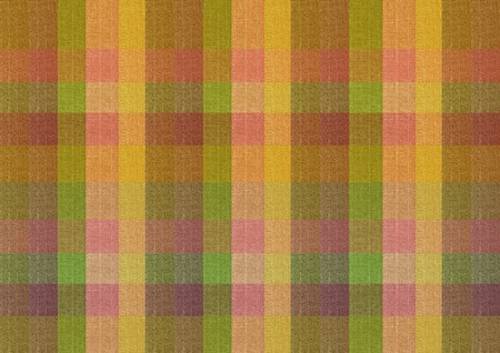 colorful classic checkered tablecloth texture, backgroundの写真素材