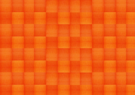  Seamless orange fabric pattern backgroundの写真素材