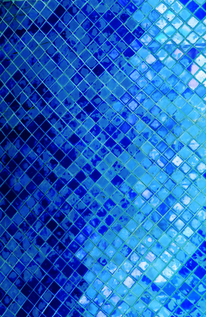 abstract background. blue mosaicの写真素材