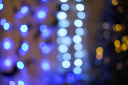 Image of abstract bokeh background of resturant lights concept, space for text.の写真素材