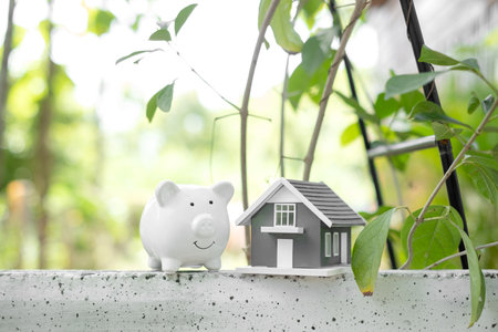 Savings and real estate concept.の写真素材