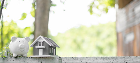 Savings and real estate concept.の写真素材