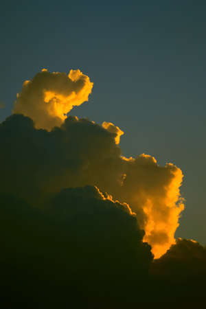 Clouds at sunset