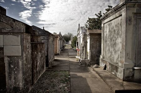 St. Roch Cemetery in New Orleansの写真素材