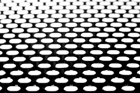 Abstract black eliptical pattern with light and shadowの写真素材