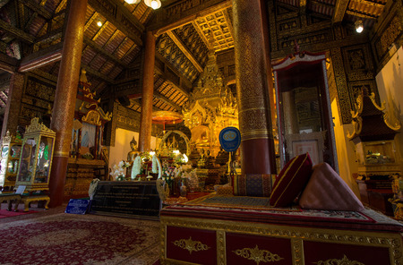 Wat Chom Thong Chiangmai, Thailand.のeditorial素材