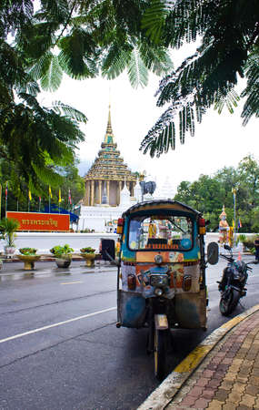 Wat Phrabuddhabat, Saraburi, Thailandのeditorial素材