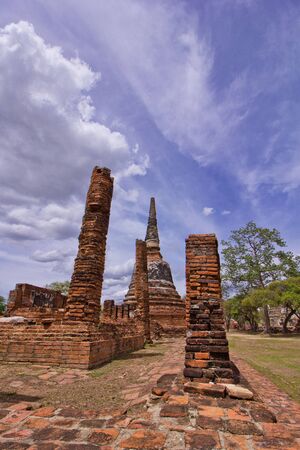 Ayutthaya Historical Parkのeditorial素材