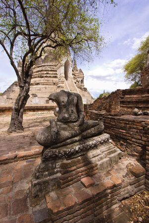Ayutthaya Historical Parkのeditorial素材