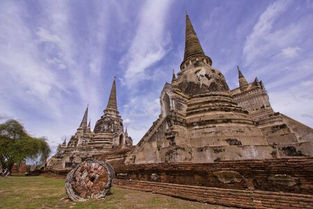 Ayutthaya Historical Parkのeditorial素材
