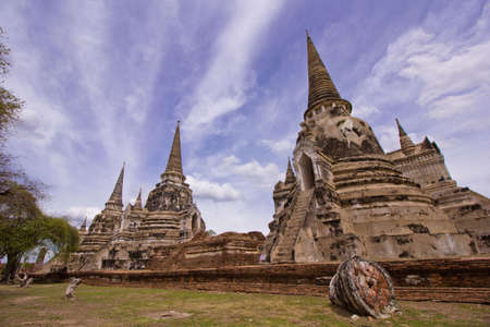 Ayutthaya Historical Parkのeditorial素材