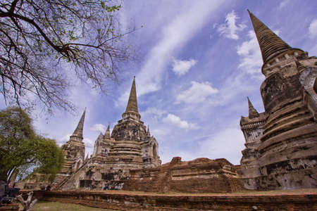 Ayutthaya Historical Parkのeditorial素材
