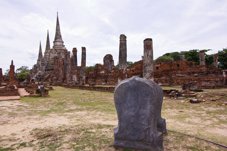 Ayutthaya Historical Parkのeditorial素材