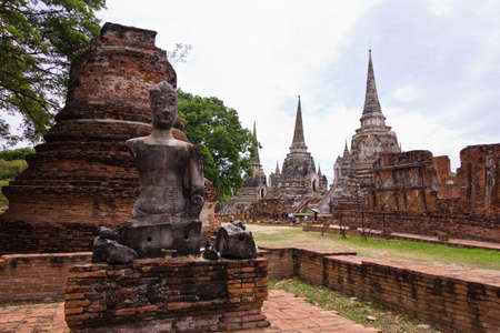 Ayutthaya Historical Parkのeditorial素材