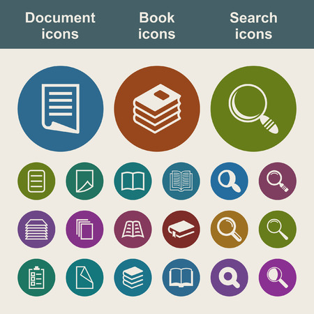 web icon setのイラスト素材